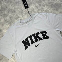 Nike Nakış Logo T-Shirt Grey 8096