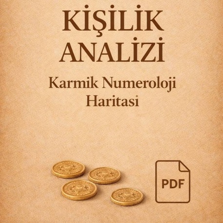 1. KİŞİLİK ANALİZİ. Karmik Numeroloji Haritası 