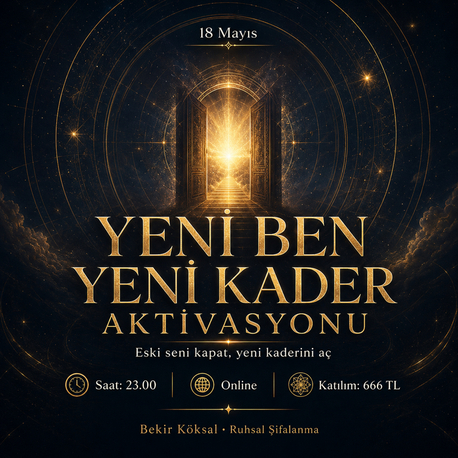 Yeni Ben Yeni Kader Aktivasyonu | 18 Mayıs Online Enerji Çalışması