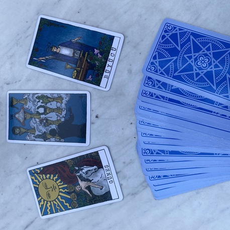 3 Kart Genel Tarot Açılımı – Geçmiş • Şimdi • Gelecek 