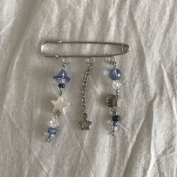 sea themed safety pin