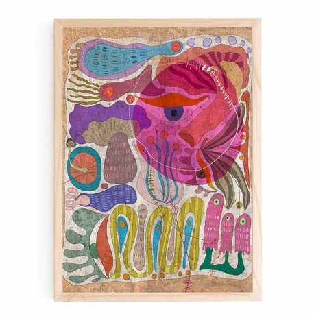 Hengame Fine Art Dijital Baskı İllüstrasyon
