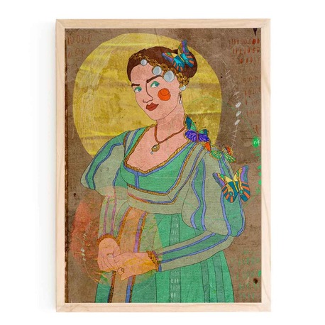 Nina Dijital Fine Art Dijital Baskı İllüstrasyon