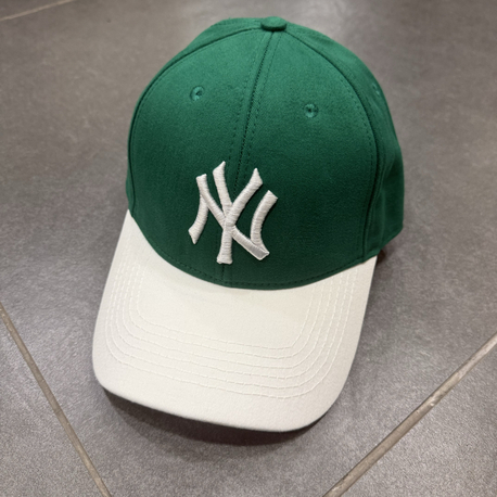 NY LOGO ŞAPKA YEŞİL/BEYAZ