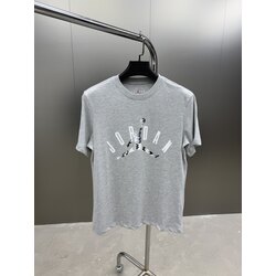 Air Jordan ‘GRAPHIC’ T-Shirt Gri Melanj J-1013