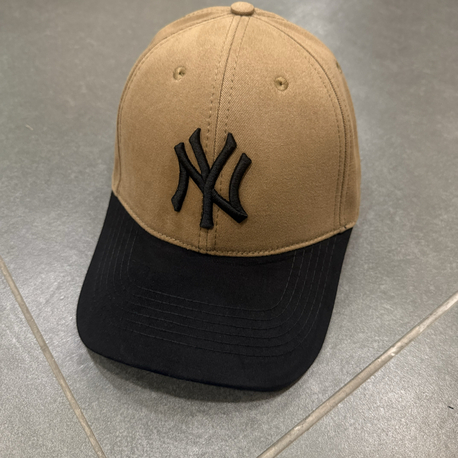 NY LOGO ŞAPKA KAHVE/SİYAH