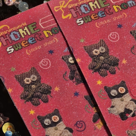 homy sticker sheet!