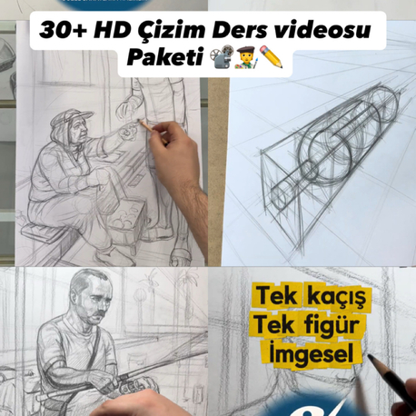 İMGESEL AKADEMİ 04 — Temel Çizim Programı