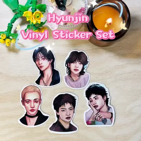 Hyunjin (Stray Kids) Sticker Seti