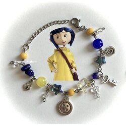 coraline bileklik | çelik