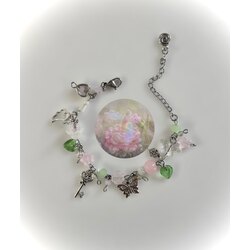  fairy whimsy bileklik | çelik