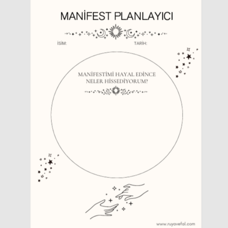 MANİFEST PLANLAYICI 