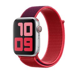 Apple Watch Sport Loop Kırmızı-Mor Renk