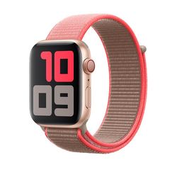 Apple Watch Sport Loop Neon Pembe Rengi