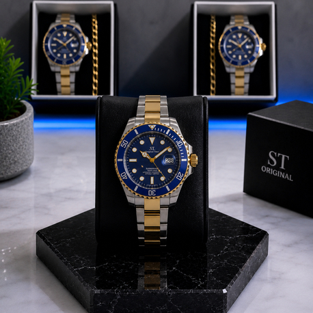 RLX Submariner Premium Saat+Bileklik