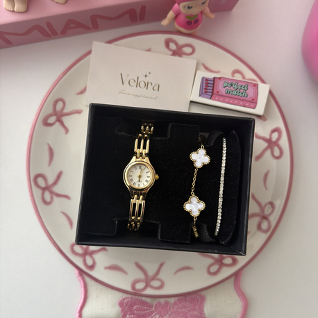 Gold mini vintahe set