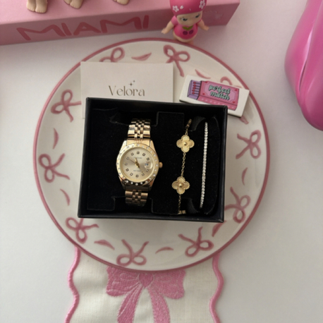 Gold içi gold set