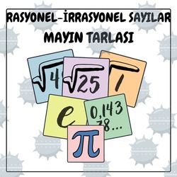 RASYONEL- İRRASYONEL SAYILAR MAYIN TARLASI OYUNU