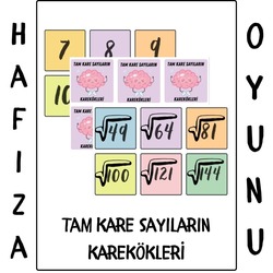 TAM KARE SAYILARIN KAREKÖKLERİ
