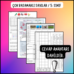 ÇOK BASAMAKLI SAYILAR/ DEFTER ETKİNLİĞİ 