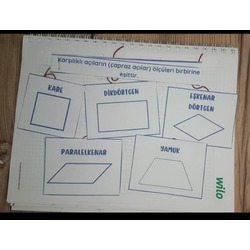 Dörtgenler ve Özellikleri/Defter Oyunu