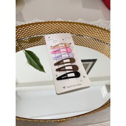 Renkli çıtçıtlı toka