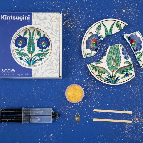 kintsuçini mavi set
