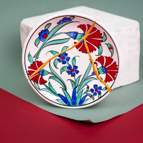 kintsuçini yeşil set