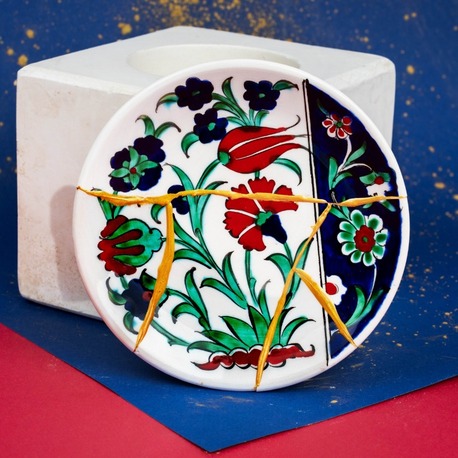 kintsuçini kırmızı set