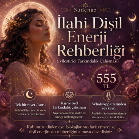 İlahi Dişil Enerji Rehberliği (İyileştirici Farkındalık Çalışması)