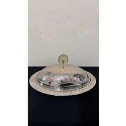 Kırmızı Beyaz Kayık Sahan 35 cm