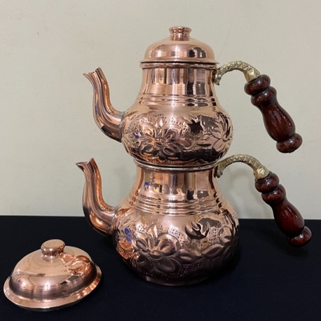 Kabartma Nakışlı Çaydanlık No:2