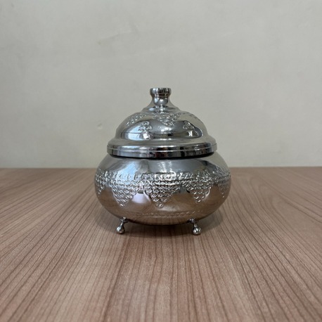 Üzüm Desenli Bakır Şekerlik