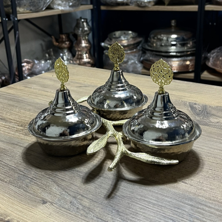 3’lü Zeytin Dalı Çerezlik & İkramlık 