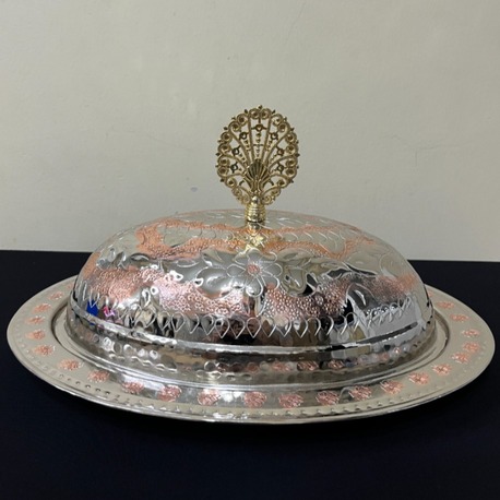 Kırmızı Beyaz Kayık Sahan 30 cm
