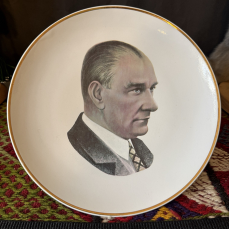 SÜMERBANK Atatürk Görselli Porselen