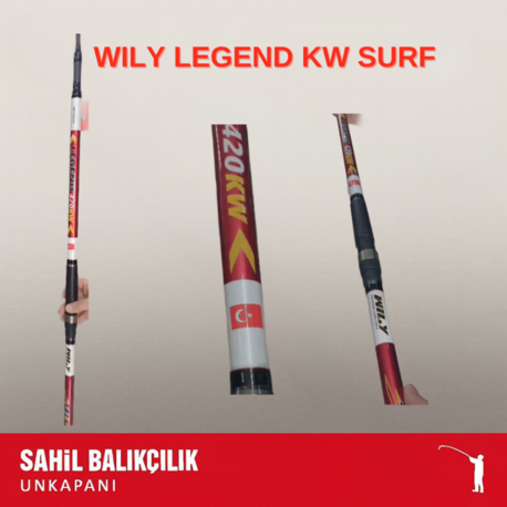 WILY LEGEND KW SURF KAMIŞ 420 CM 250 GR ATARLI