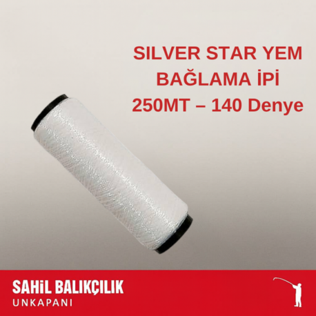 SILVER STAR YEM BAĞLAMA İPİ 250MT – 140 Denye