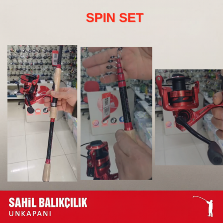 SAHİL BALIKÇILIK PERFORMANS SPIN SET 