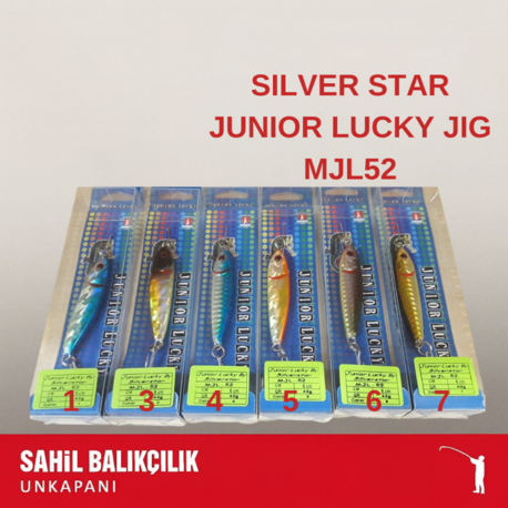 SILVER STAR JUNIOR LUCKY JIG MJL52 6 CM – 40 GR RENK SEÇENEKLERİ
