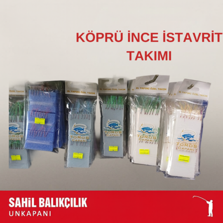 TOROS ÇAPARİ – KÖPRÜ İNCE İSTAVRİT TAKIMI 4.5 METRE / 8 İĞNELİ / 2’Lİ PAKET