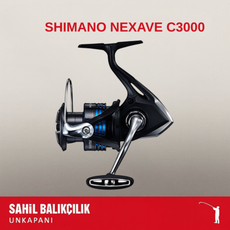 SHIMANO NEXAVE C3000 OLTA MAKİNESİ
