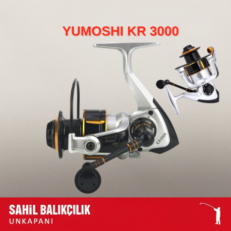 YUMOSHI KR3000 13+1BB SPIN OLTA MAKİNESİ