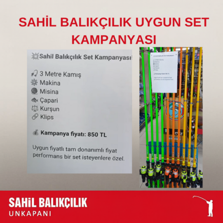 SAHİL BALIKÇILIK UYGUN SET KAMPANYASI