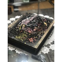 Ahşap Kitap Obje