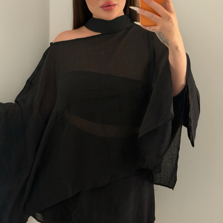 Siyah  tül 