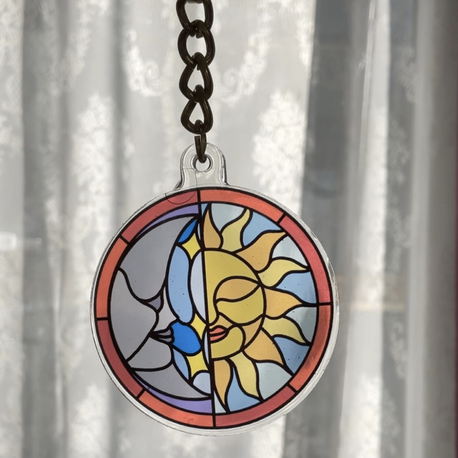 Anahtarlık - vitray 2