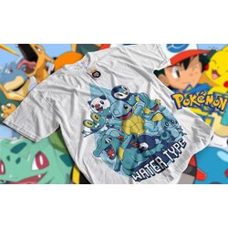 Water Type Pokemon Unisex T-shirt