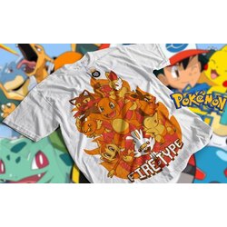 FIRETYPE POKEMON Unisex T-Shirt