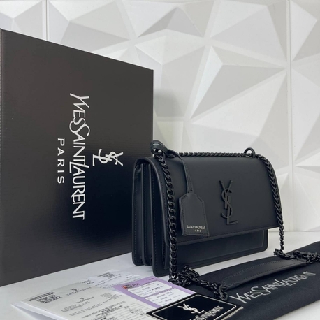 Yves Saint Laurent  Sunset Medium Smooth Leather Bag